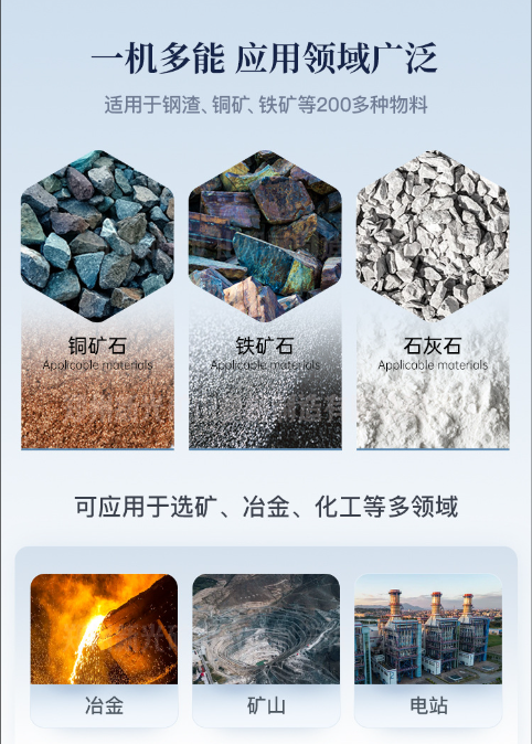 球磨機應(yīng)用范圍 礦石球磨機